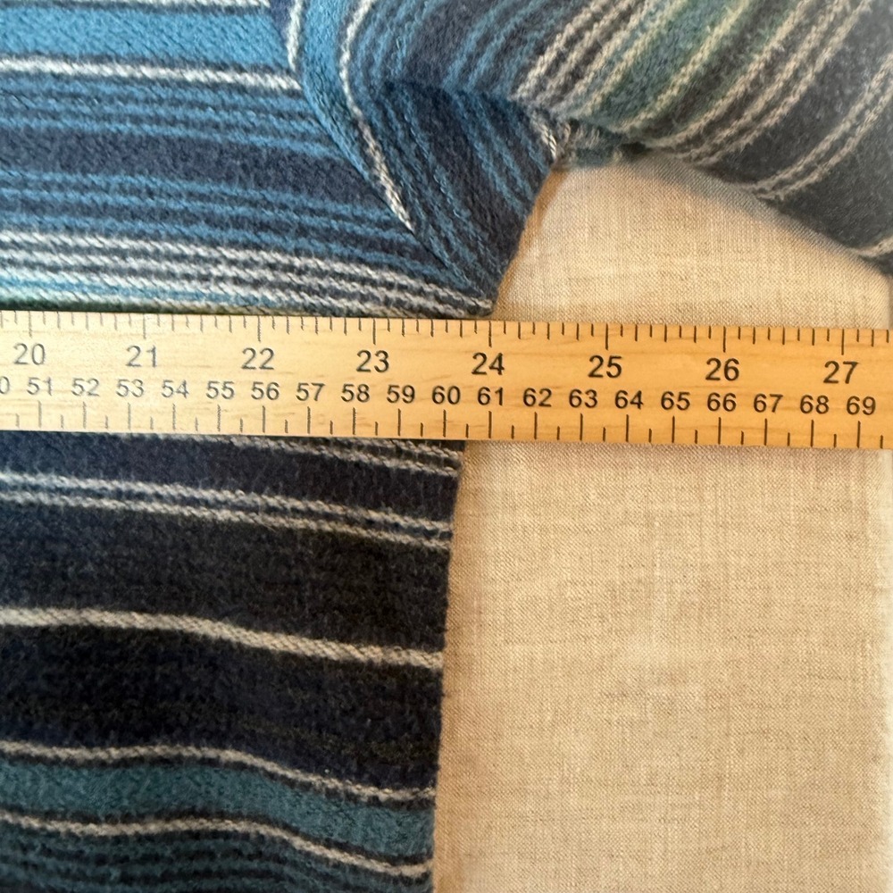 Marine Layer Re-Spun Sweatshirt Mens XL Blue Striped Excellent Crewneck Pullover - Picture 4 of 9